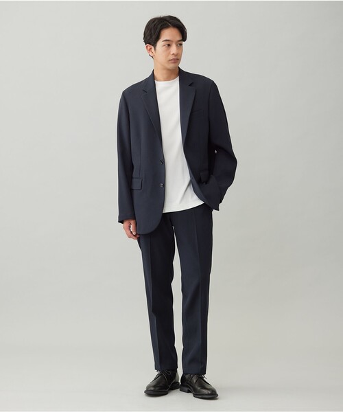 UNFILO（アンフィーロ）の「WOOL TOUCH 機能美ジャケット（テーラードジャケット・メンズ・グレー系/ブラック系/ネイビー系・MEDIUM/SMALL/X-LARGE/LARGE）」の16枚目の写真