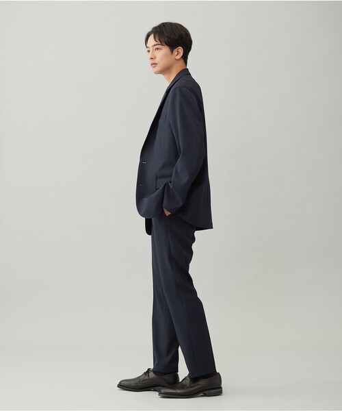 UNFILO（アンフィーロ）の「WOOL TOUCH 機能美ジャケット（テーラードジャケット・メンズ・グレー系/ブラック系/ネイビー系・MEDIUM/SMALL/X-LARGE/LARGE）」の15枚目の写真