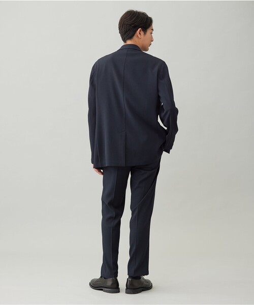 UNFILO（アンフィーロ）の「WOOL TOUCH 機能美ジャケット（テーラードジャケット・メンズ・グレー系/ブラック系/ネイビー系・MEDIUM/SMALL/X-LARGE/LARGE）」の14枚目の写真