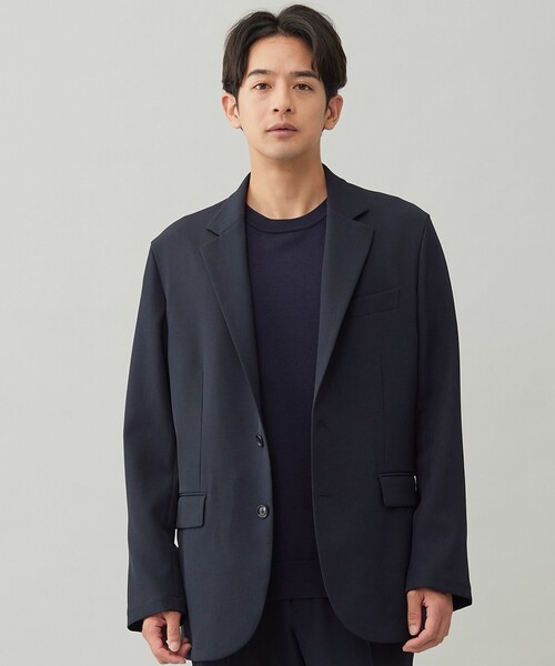 UNFILO（アンフィーロ）の「WOOL TOUCH 機能美ジャケット（テーラードジャケット・メンズ・グレー系/ブラック系/ネイビー系・MEDIUM/SMALL/X-LARGE/LARGE）」の13枚目の写真