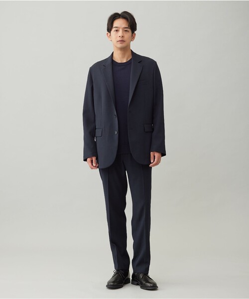 UNFILO（アンフィーロ）の「WOOL TOUCH 機能美ジャケット（テーラードジャケット・メンズ・グレー系/ブラック系/ネイビー系・MEDIUM/SMALL/X-LARGE/LARGE）」の12枚目の写真