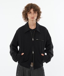 WISH FOR EVER(EBbVtH[Go[)ASSORT DOUBLE ZIP SHORT JACKET/iSETUPj/ A\[g_uWbvV[gWPbg(ZbgAbv)(u])