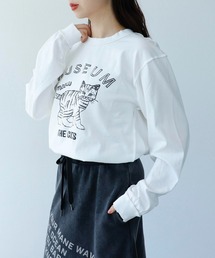 Cepica | CATピグメントロングTシャツ(Tシャツ/カットソー)