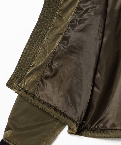 BEAMS（ビームス）の「ガーメントダイ N-3B ジャケット（ミリタリージャケット・メンズ・オリーブ/ブラック系その他4・M/S/XL/L）」の12枚目の写真
