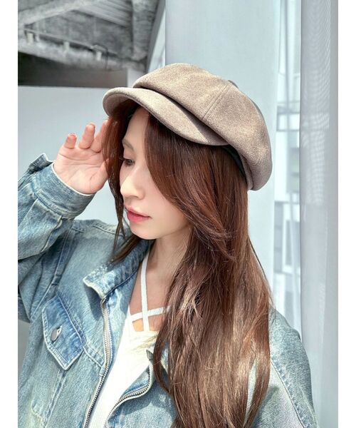 RESEXXY（リゼクシー）の「ベーシックキャスケット（キャスケット・レディース・ブラウン/ブラック/チャコールグレー・FREE）」の8枚目の写真