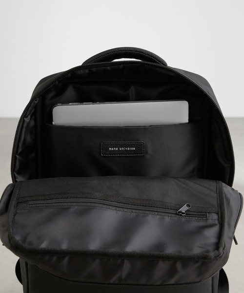 NANO universe(ナノユニバース)の「WEB限定/マルチビジネスバックパック(ビジネスバッグ・メンズ・ブラック・FREE)」の16枚目の写真
