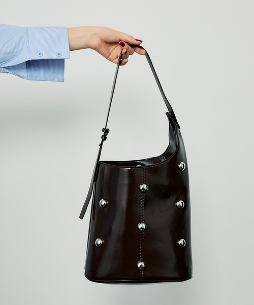 セール】Studs Design Tote Bag /スタッズデザイントートバック