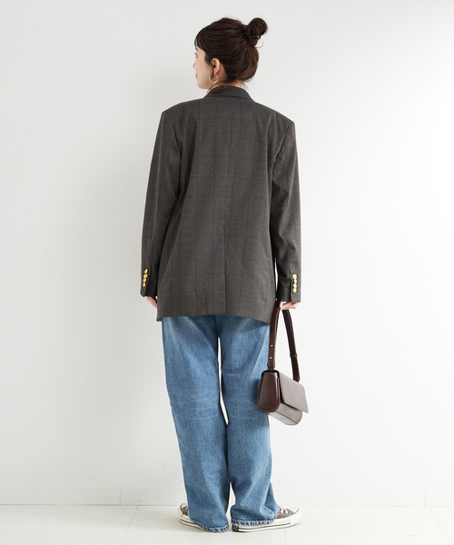 Lee(リー)の「ウォッシャブル / LEE/リー 別注 ストレートデニムパンツ(デニムパンツ・レディース・ブルー/ネイビー・MEDIUM/SMALL)」の14枚目の写真