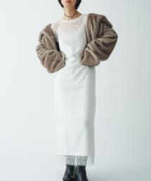 CODE A（コードエー）の「vintage like lace dress（ワンピース）」