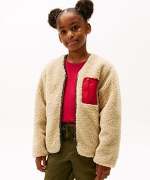 TOMMY HILFIGER | KIDS リバーシブルテディナイロンジャケット(ブルゾン)