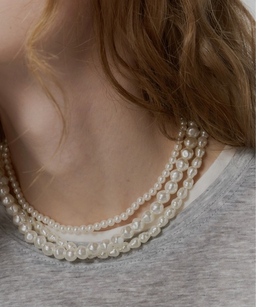 Su1.（スイ）の「【Su1.】3セットパールネックレス（ネックレス・レディース・ホワイト系その他/ホワイト・FREE）」の6枚目の写真