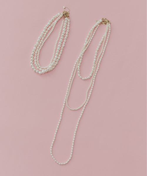 Su1.（スイ）の「【Su1.】3セットパールネックレス（ネックレス・レディース・ホワイト系その他/ホワイト・FREE）」の3枚目の写真