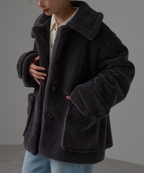 テディボア ステンカラーミドルコート（ステンカラーコート）｜r