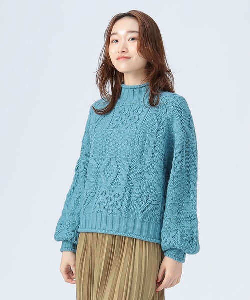 セール】パッチワーク編み ニット（ニット/セーター）｜BEAMS HEART