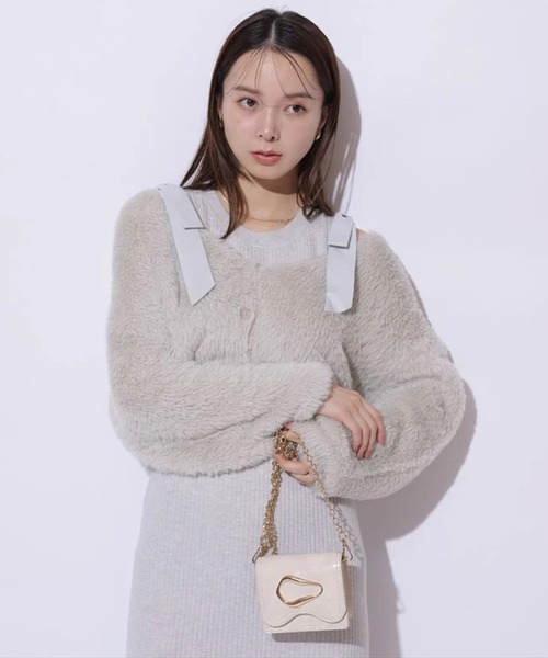 Mystrada（マイストラーダ）の「ファーボレロ（ニット/セーター）」 - WEAR