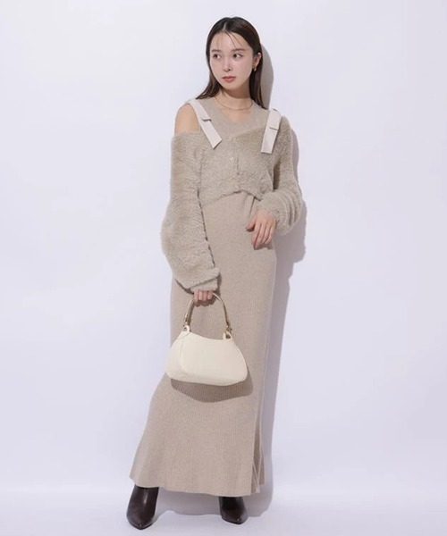 Mystrada（マイストラーダ）の「ファーボレロ（ニット/セーター）」 - WEAR