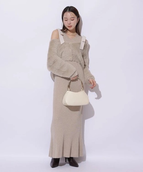 Mystrada（マイストラーダ）の「ファーボレロ（ニット/セーター）」 - WEAR