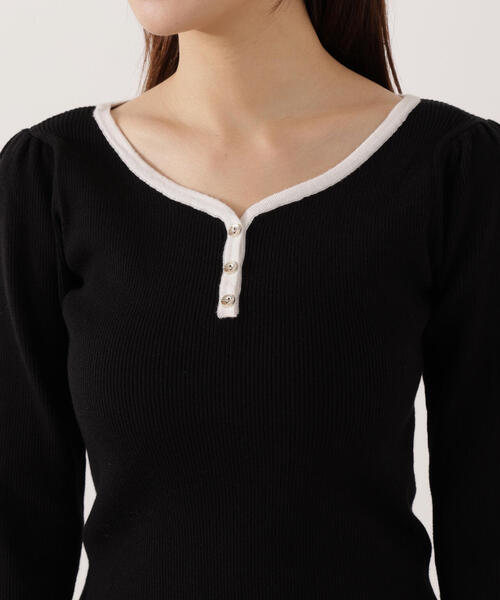 PROPORTION BODY DRESSING(プロポーションボディドレッシング)の「異素材スリーブニット / 1215270017(ニット/セーター・レディース・グレー/ブラック/ブラウン系その他・FREE)」の20枚目の写真