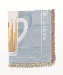 POST GENERAL（ポストジェネラル）の「【 POST GENERAL / ポストジェネラル 】 MESSAGE THROWKET / メッセージスローケット（ブランケット）」