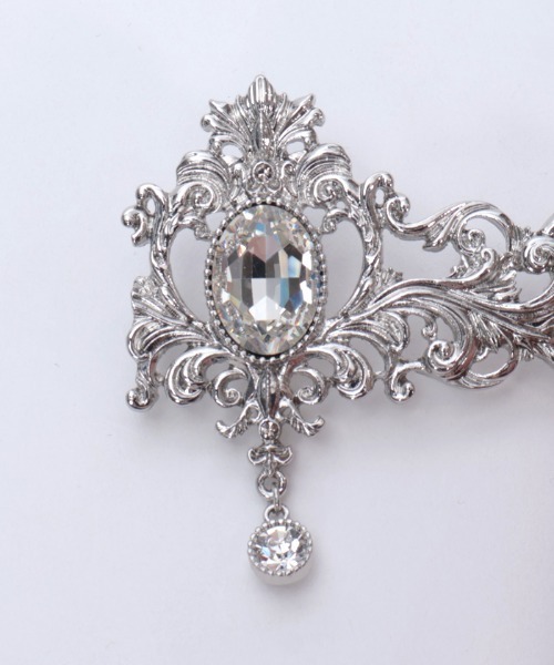 axes femme（アクシーズファム）の「オーナメントパールゴムベルト（ベルト・レディース・シルバー/ゴールド・FREE）」の10枚目の写真