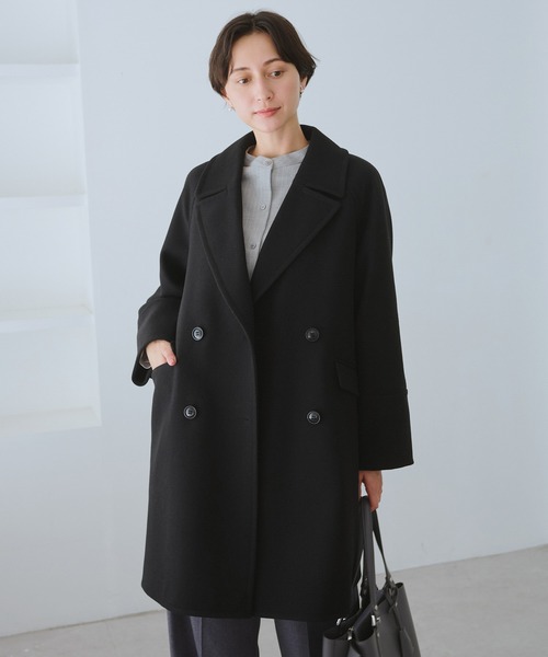 現行／極美品◎チルコロ ピーコート ダブルブレスト チェック プリント ジャージ 楽天市場】チェック チェスター コート レディース 送料無料 2色