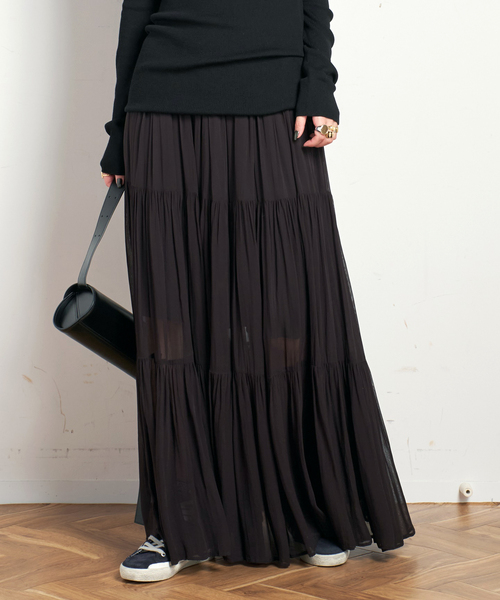 シアーボーホースカート　ドゥーズィエムクラス deuxieme classe シアーボーホースカート（スカート）｜EVERYDAY I LIKE.（エヴリディ