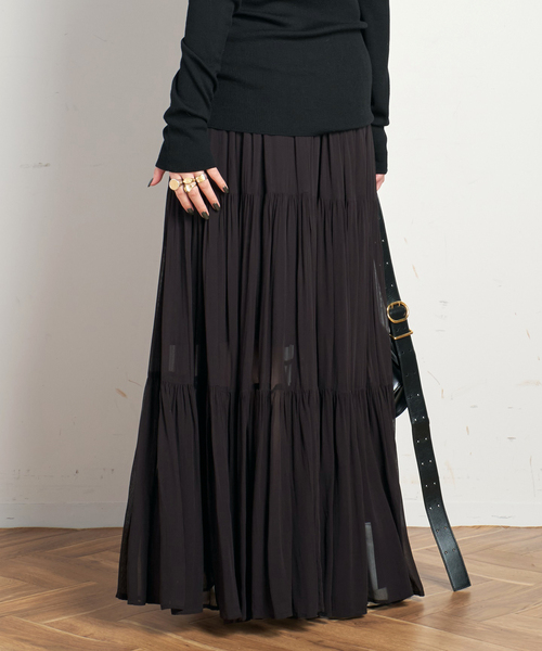 シアーボーホースカート　ドゥーズィエムクラス deuxieme classe シアーボーホースカート（スカート）｜EVERYDAY I LIKE.（エヴリディ