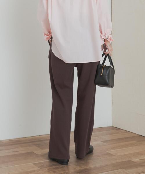 URBAN RESEARCH DOORS（アーバンリサーチドアーズ）の「ドライソフトダンボールイージーパンツ（その他パンツ・レディース・ブラック/カーキ/ブラウン・MEDIUM）」の15枚目の写真