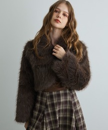 モダンショートファージャケット / Modern Short Fur Jacket