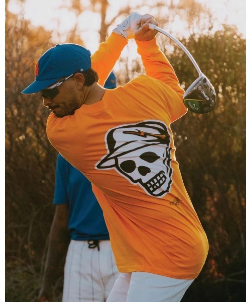 DEVEREUX GOLF（デヴァローゴルフ）の「Johnnie Walker Golf Long Sleeve Tee（Tシャツ/カットソー・メンズ・ゴールド・SMALL/MEDIUM/LARGE）」の5枚目の写真