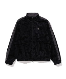 A BATHING APE(アベイシングエイプ)のSOLID CAMO VELOUR METAL ONE POINT RELAXED FIT TRACK JACKET(ジャージ)