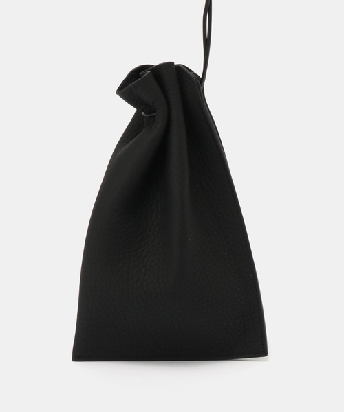 FRAMeWORK（フレームワーク）の「ITTI/イッチ HERRIE KINCHAKU POUCH PM（ショルダーバッグ・レディース・ブラック/ベージュ・FREE）」の12枚目の写真