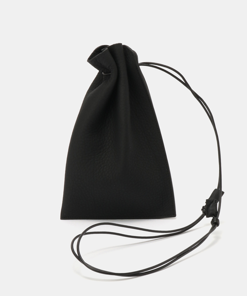 FRAMeWORK（フレームワーク）の「ITTI/イッチ HERRIE KINCHAKU POUCH PM（ショルダーバッグ・レディース・ブラック/ベージュ・FREE）」の19枚目の写真