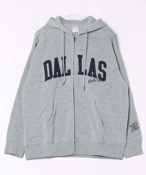 セール】裏起毛ワイドシルエットZIPパーカー（パーカー）｜8(eight