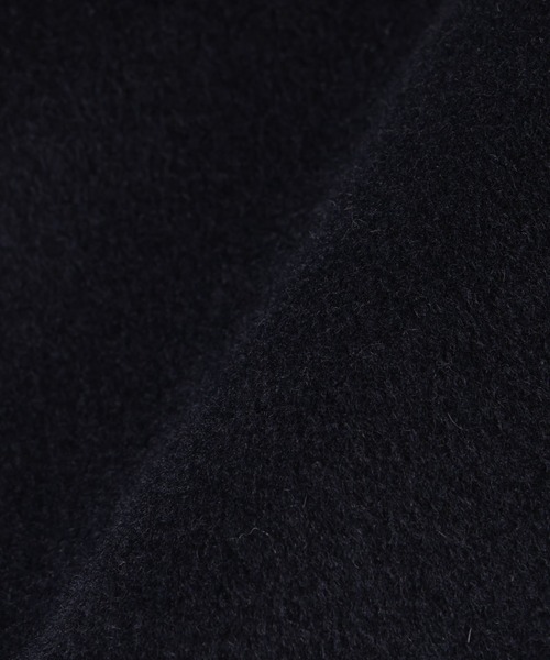 NANO universe（ナノユニバース）の「ウールリバースタンドベルテッドコート（ステンカラーコート・メンズ・ブラウン/ネイビー/グレー系その他2・M/L）」の8枚目の写真