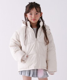 repipi armario(レピピ アルマリオ)の【10C REPIPI】エアサーマルフードブルゾン(ダウンジャケット/コート)