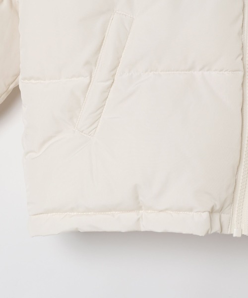 repipi armario（レピピ アルマリオ）の「【10C REPIPI】エアサーマルフードブルゾン（ダウンジャケット/コート・キッズ・アイボリー/ブラック/レオパード・110㎝/120㎝/130㎝）」の9枚目の写真