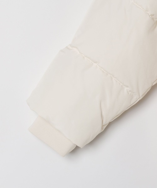 repipi armario（レピピ アルマリオ）の「【10C REPIPI】エアサーマルフードブルゾン（ダウンジャケット/コート・キッズ・アイボリー/ブラック/レオパード・110㎝/120㎝/130㎝）」の11枚目の写真