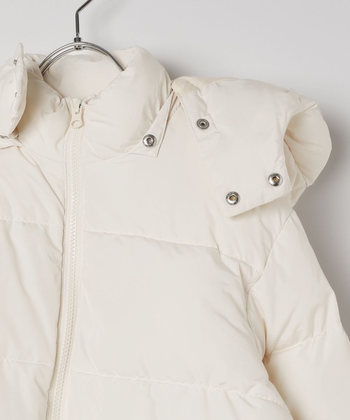 repipi armario（レピピ アルマリオ）の「【10C REPIPI】エアサーマルフードブルゾン（ダウンジャケット/コート・キッズ・アイボリー/ブラック/レオパード・110㎝/120㎝/130㎝）」の12枚目の写真