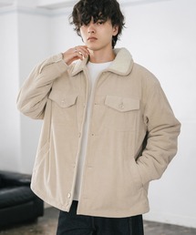 裏ボア コーデュロイ ランチコート」に該当するファッション通販