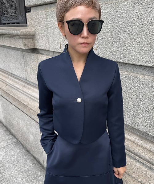 JENNEショートジャケット（その他アウター）｜JENNE（ジェンヌ）の