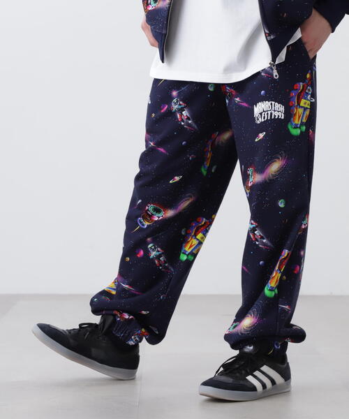 BILLIONAIRE BOYS CLUB(ビリオネア・ボーイズ・クラブ)の「MANASTASH×BILLIONAIRE BOYS CLUB/ビリオネア・ボーイズ・クラブ BBC REAL SPACE SWEATPANTS /リアル スペース スウェットパンツ(その他パンツ・メンズ・ブラウン/ネイビー・S/L/M/XL)」の2枚目の写真
