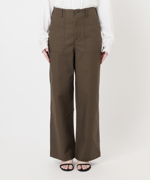 JOURNAL STANDARD relume(ジャーナルスタンダード レリューム)の「《追加25》ワイドベイカーパンツ(カーゴパンツ・レディース・ブラウン/ネイビー/ベージュ/カーキ・38/36/34)」の9枚目の写真