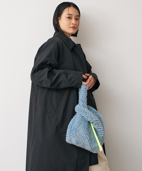 EARTH MADE(アースメイド)の「【WEB限定】【EARTH MADE】ボア テープ マルシェバッグ(ハンドバッグ・レディース・ブルー/アイボリー/ブラウン・フリー)」の16枚目の写真