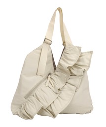 フリルデザイン ホワイトボディバッグ フリルデザイン ホワイトボディバッグ