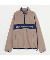 ROSASEN（ロサーセン）の「【Rosasen/GOLF】ウォームシールドフリース ハーフジップ切替プルオーバー（Tシャツ/カットソー）」