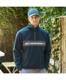 ROSASEN（ロサーセン）の「【Rosasen/GOLF】ウォームシールドフリース ハーフジップ切替プルオーバー（Tシャツ/カットソー）」