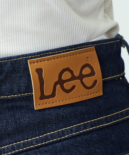 Lee(リー)の「リニューアル Lee BABE ストレッチ/ワイドデニムパンツ 【豊富なサイズ展開XXS-4L】(デニムパンツ・レディース・インディゴブルー/ライトインディゴブルー・X-SMALL/SMALL/MEDIUM/LARGE/X-LARGE/3L/4L/XX-SMALL)」の10枚目の写真