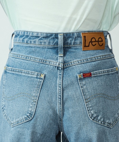 Lee(リー)の「リニューアル Lee BABE ストレッチ/ワイドデニムパンツ 【豊富なサイズ展開XXS-4L】(デニムパンツ・レディース・インディゴブルー/ライトインディゴブルー・X-SMALL/SMALL/MEDIUM/LARGE/X-LARGE/3L/4L/XX-SMALL)」の20枚目の写真