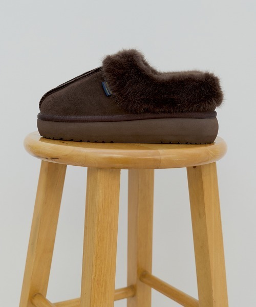 セール】CLOUDY FLATFORM FUR MULES（スリッポン）｜ROCKFISH